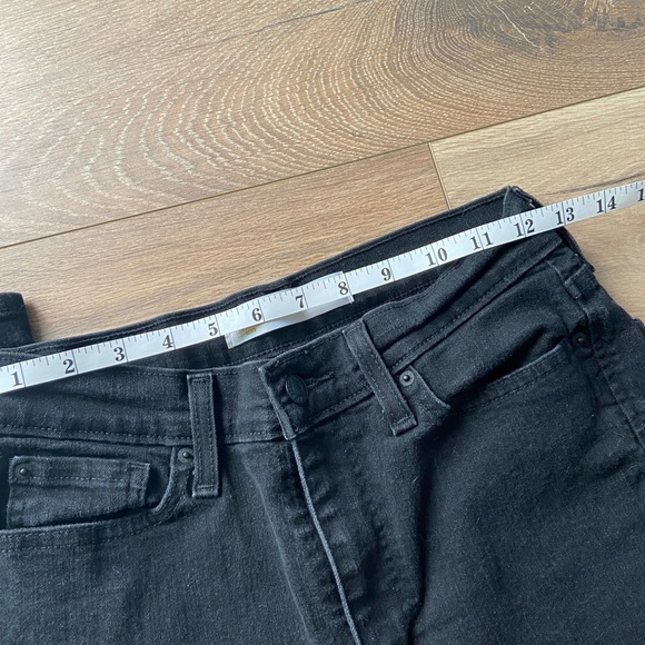 Levi’s Black Flare Jeans Women’s - Picture 8 of 14